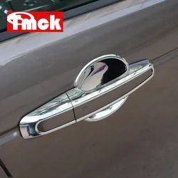 For Land Rover Range Rover Sport L494 Vogue L405 Evoque Discovery 5 L462 Sport Bright Silver Car Door Handle Cover Trim Frame