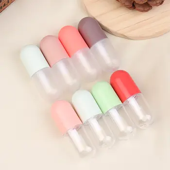 5ML mini kapsle lesk na rty prázdná tuba rtěnka DIY plastová tuba balzám na rty vzorek rtěnky kosmetická nádoba cestovní 8 nejlepší prodej nádobky na lesk na rty - №5