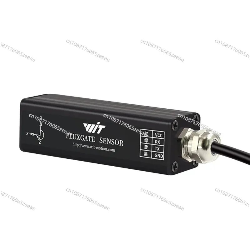 WitMotion HWT3100 Military-Grade PNI Magnetometer Heading Angle Fluxgate, RM3100 3-axis Electronic Compass Geomagnetic Sensor