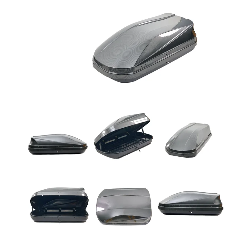 New Arrival ABS Waterproof Car Roof Luggage Box Universal SUV Car Parts Storage Solution for Travel