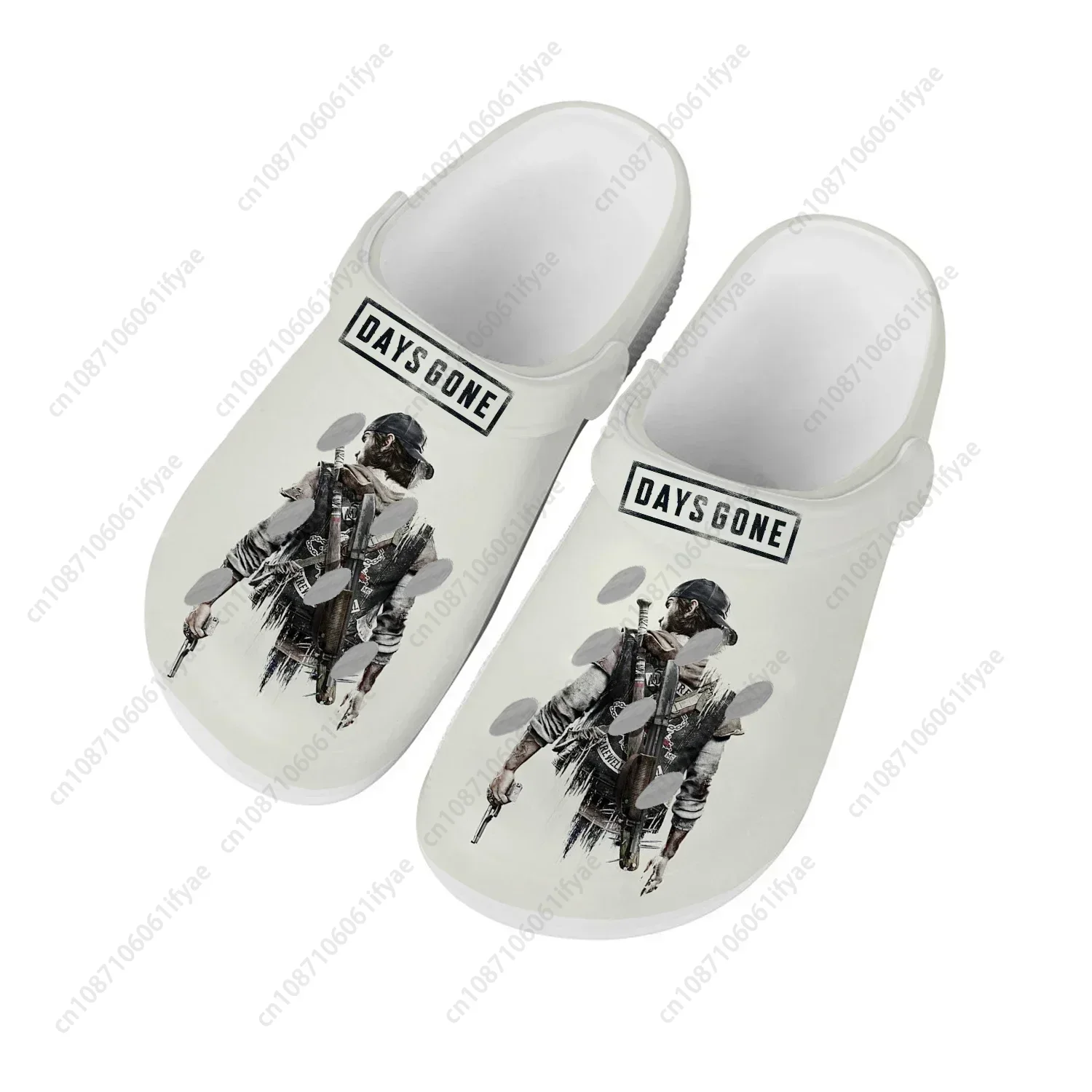 

Days Gone Home Clogs Hot Cartoon Game Mens Womens Teenager Fashion Custom Built Water Shoes Garden Beach Hole Slippers Sandals