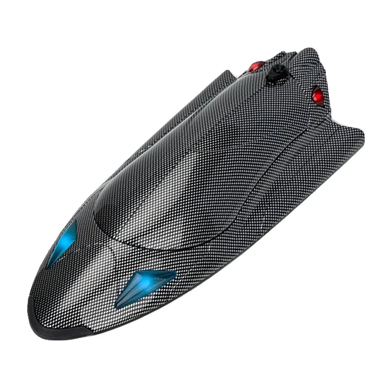 2.4G RC ความเร็วสูง Turbojet Speedboat พร้อมไฟ LED มอเตอร์หนึ่งปุ่มรีเซ็ตระบบผู้ใหญ่ความเร็วสูงระบายความร้อนด้วยน้ํา Speedboat ของเล่น