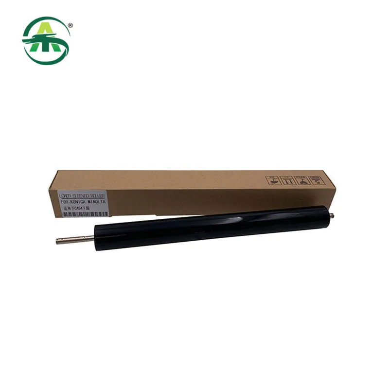 

1pcs Lower Fuser Roller Compatible for Konica Minolta Bizhub C454 454 High Quality Fuser Lower Pressure Roller Spare Parts