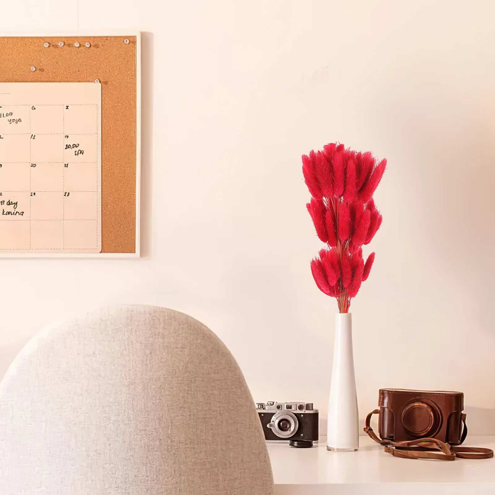 60 штук натуральной высушенной травы для декора и праздников