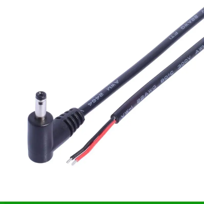 u55c الزاوية اليمنى المرنة 3.5x1.35mm الذكور سلك طاقة سلك سلك امتداد لشرائح LED ملحقات إلكترونية الملحقات الإلكترونية #3