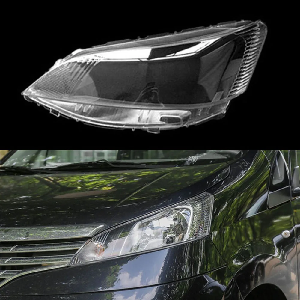

A70R-2Pcs Car Front Headlight Lens Cover Headlight Lamp Shell For Nissan NV200 2010-2018
