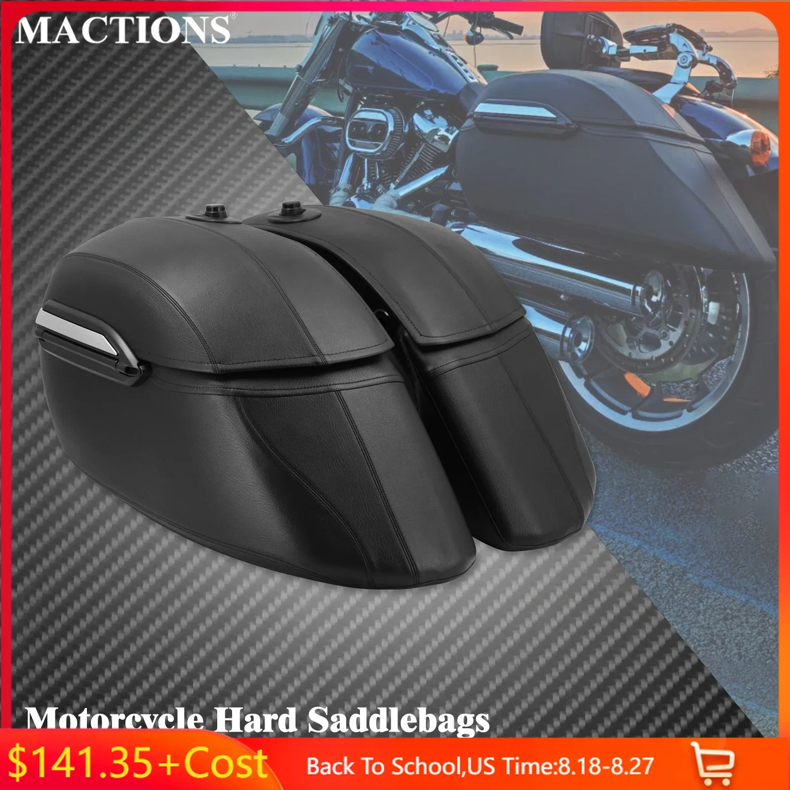 Motorrad Stamm Gepäck Heavy Duty Montage Halterung Kit Set Harte Taschen Satteltaschen Für Harley Softail Touring Für BMW Für Honda
