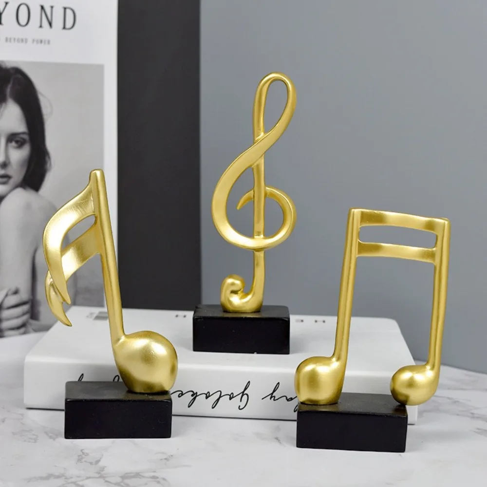 Music Golden Award Trophy Singing Competition Resin Small Prize Cup Craft Souvenirs Piano Ornaments Winner Award Trophy