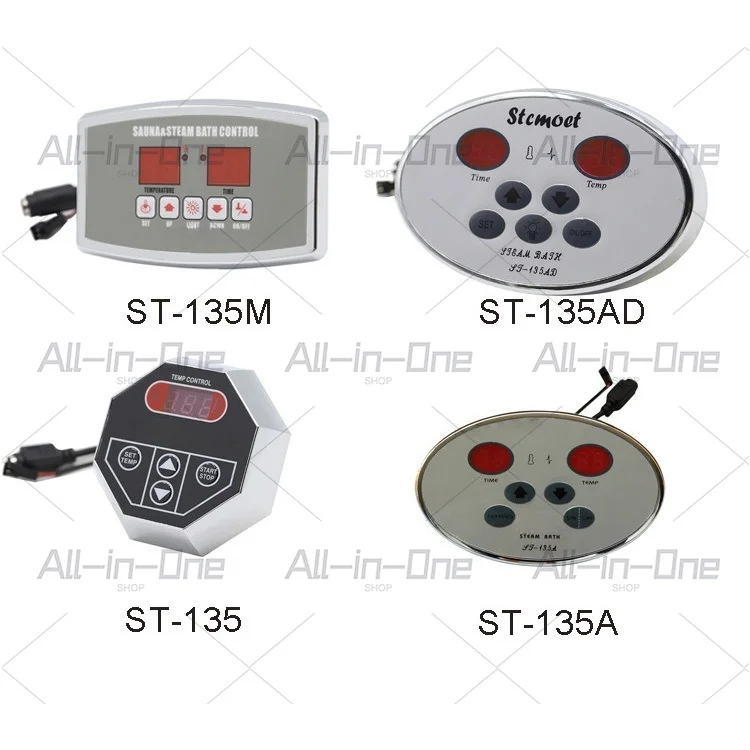 Wet steamer Touch screen controller Sauna equipment LCD control panel