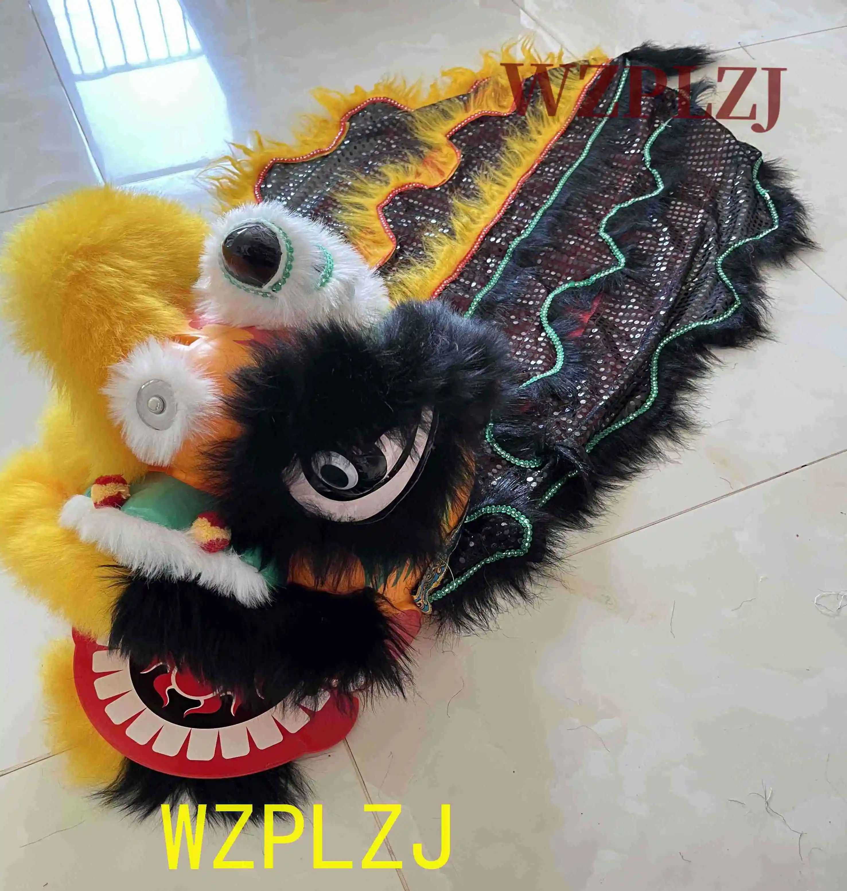 

Party Sport 12 inch Lion Dance Costume Pupil 3-5 Age Kid Boy Girl Park Game Outdoor Even Mascot