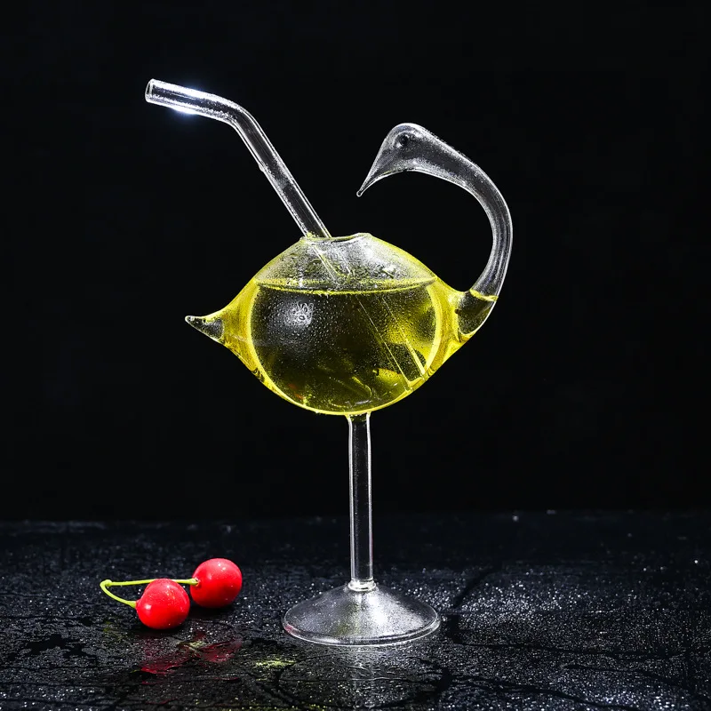 Double Wall Glass Cup Football Soccer Rose Christmas Tree Heart-Shaped Swan Mushroom Shaped Shot Glass For Vodka Whiskey Liquor