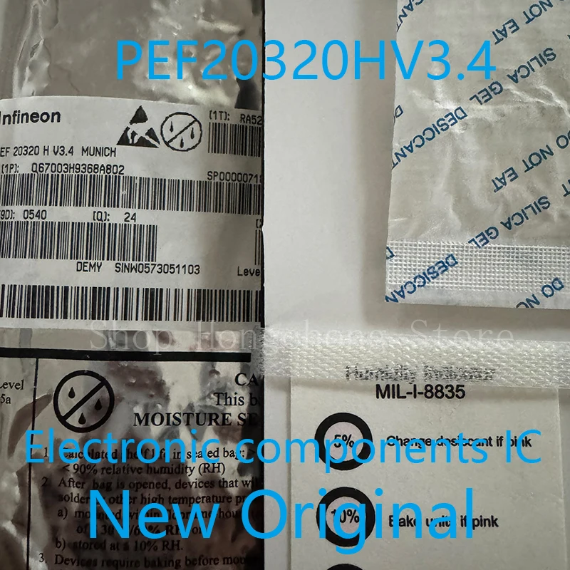New Original PEF20320HV3.4 PEF20320H Multichannel Network Interface Controller 2.048Mbps 160-Pin MQFP IC CHIP 1PCS