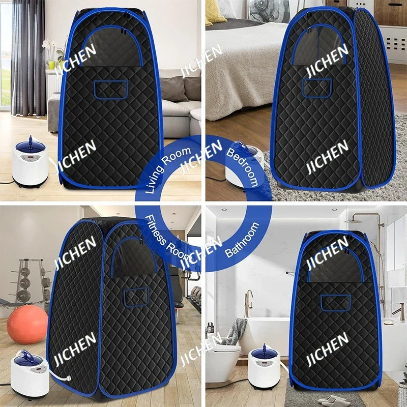 

HS Home Sauna Tent Steaming Sweat Steaming Box Mobile Sauna Portable Sauna Box Tent Customization