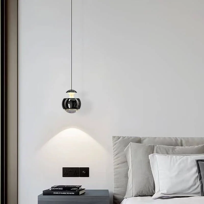 

Nordic bedroom living room pendant light modern dining room home decor balcony indoor bar counter small pendant light
