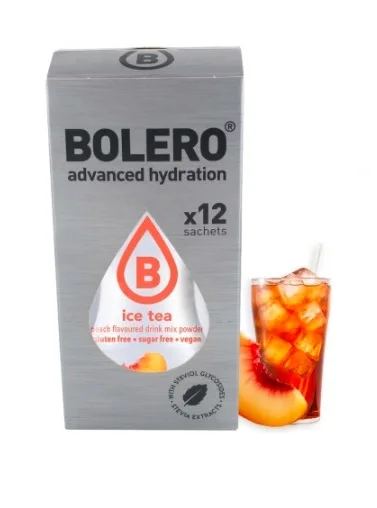 Bolero Box Ice Tea Peach with stevia 3G drink box Drink 12x3g Peach