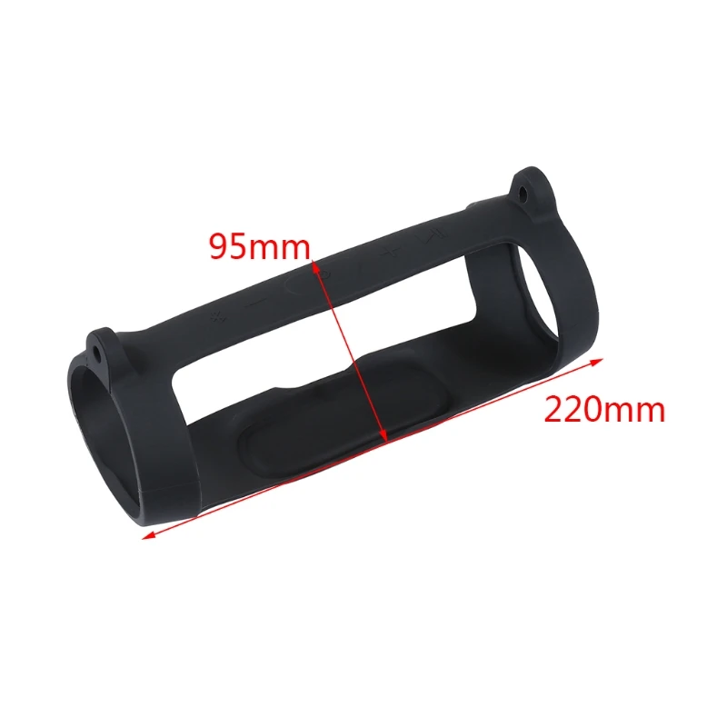 Portable Silicone Speaker Case for Jbl CHARGE ESSENTIAL Protective Cover Anti-fall Speaker Case