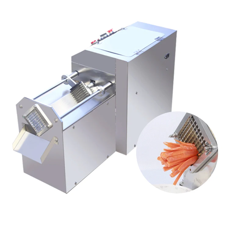 Automatic Potato Stick Cutting Machine Carrot Stick Cutting Machine French Fry Cutter Electric