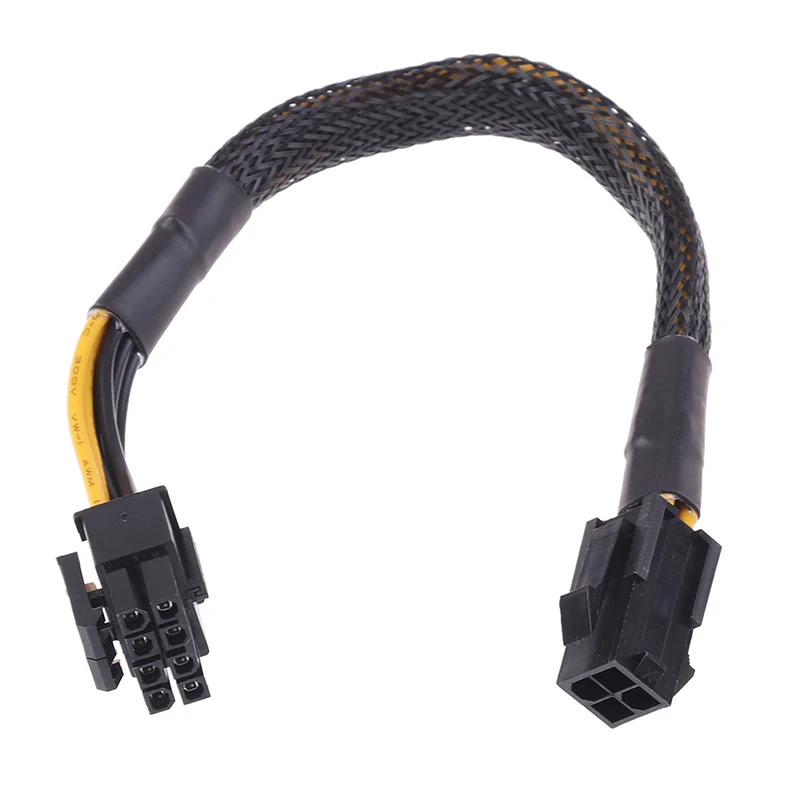 Neue 1Pc 4 Pin Stecker Auf 8 Pin Weibliche CPU Power Konverter Kabel Blei Adapter Verlängerung Draht 20cm