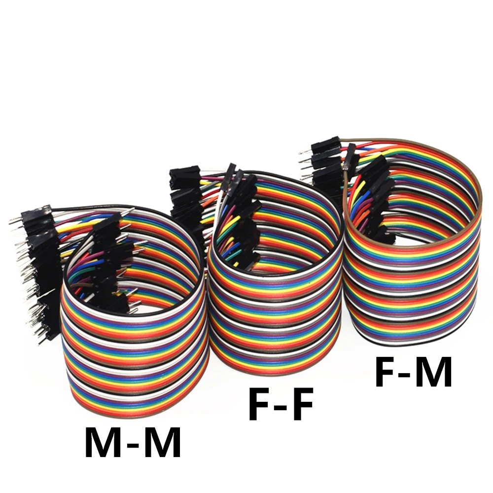 Dupont Line 10cm/20CM/30CM Male to Male+Female to Male + Female to Female Jumper Wire Dupont Cable for arduino DIY KIT YANXD