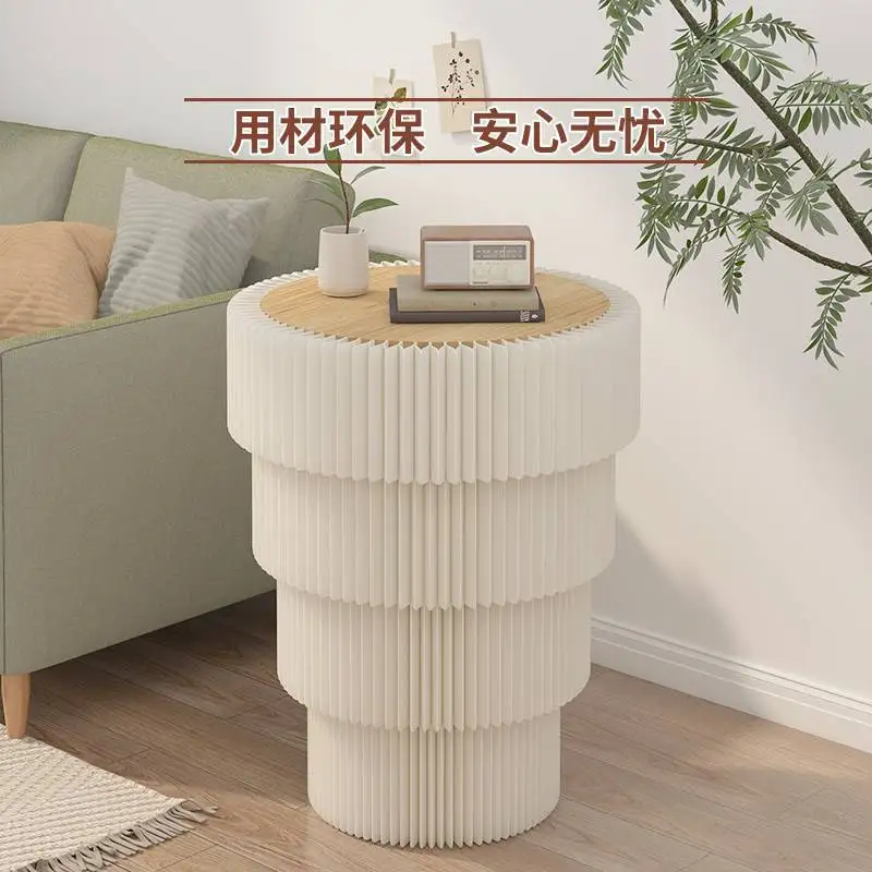 Cabina de papel Soporte de exhibición Cilindro Plataforma Nakajima Ventana Tienda de ropa Soporte de exhibición Mesa de flujo Exhibición de piso sta