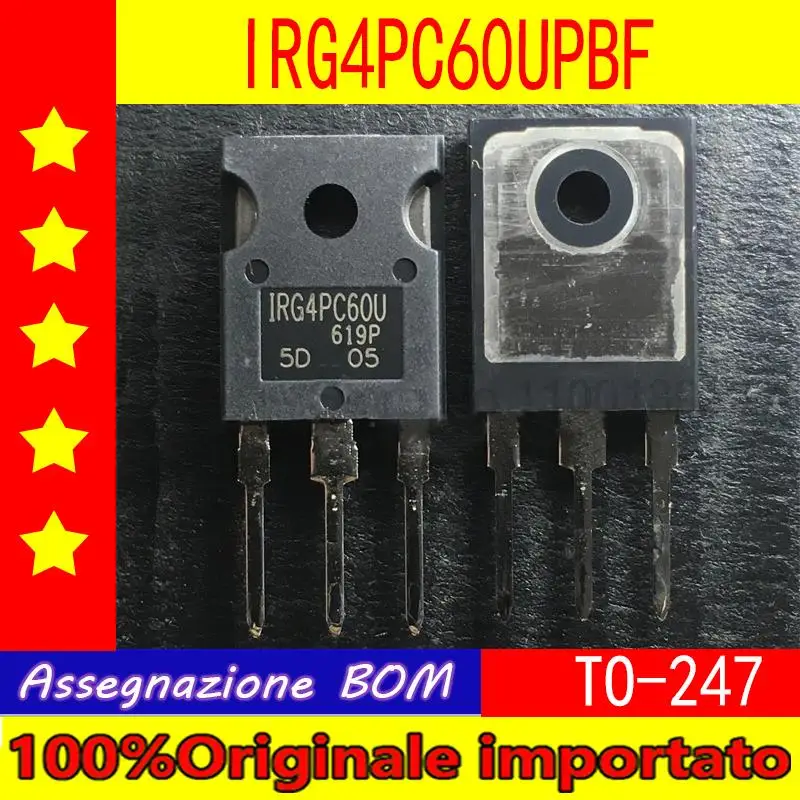 

10pcs/lot IRG4PC60UPBF IRG4PC60U TO-247 N-channel FET 75A 600V