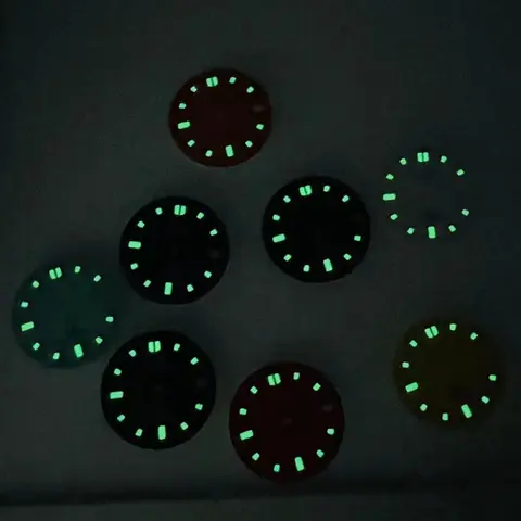 28.5 मिमी डायल एस लोगो एनएच 35 स्वचालित मूवमेंट ग्रीन ल्यूमिनस घड़ी संशोधन सहायक उपकरण के लिए उपयुक्त 10 best sales सेको लोगो - №1