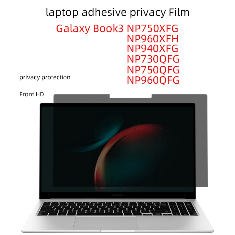 

Suitable for SAMSUNG Galaxy Book3 Pro 360 NP750XFG 960XFH 940XFG 730QFG 750QFG 960QFG notebook computer peep-proof film