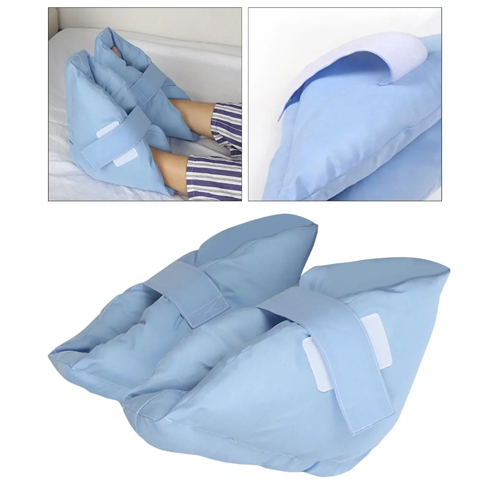 Heel Protector Cushion Relieve Pressure Soft Pillow Boot for Injuries