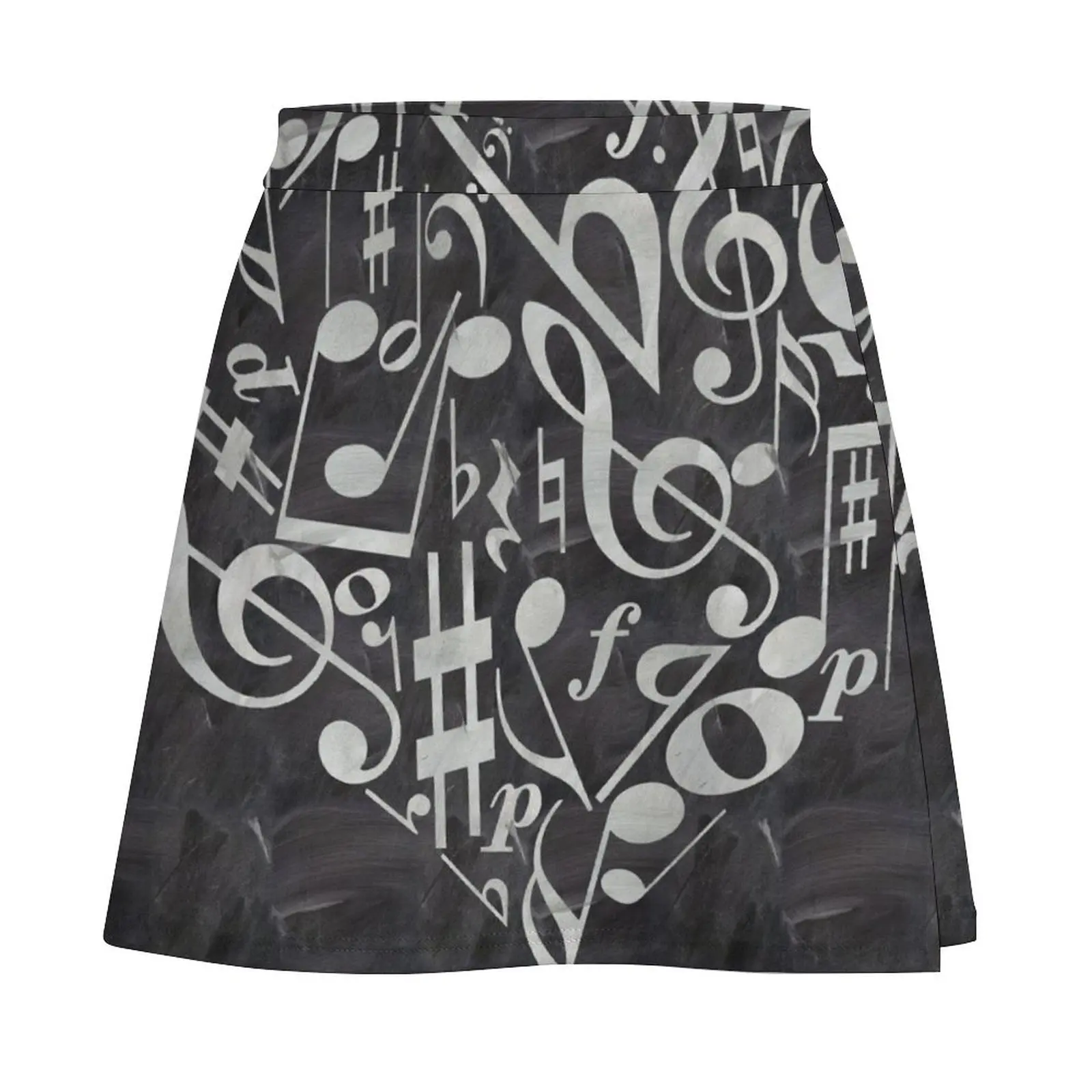 Musik Minirock Kleidung Luxus Damen Röcke