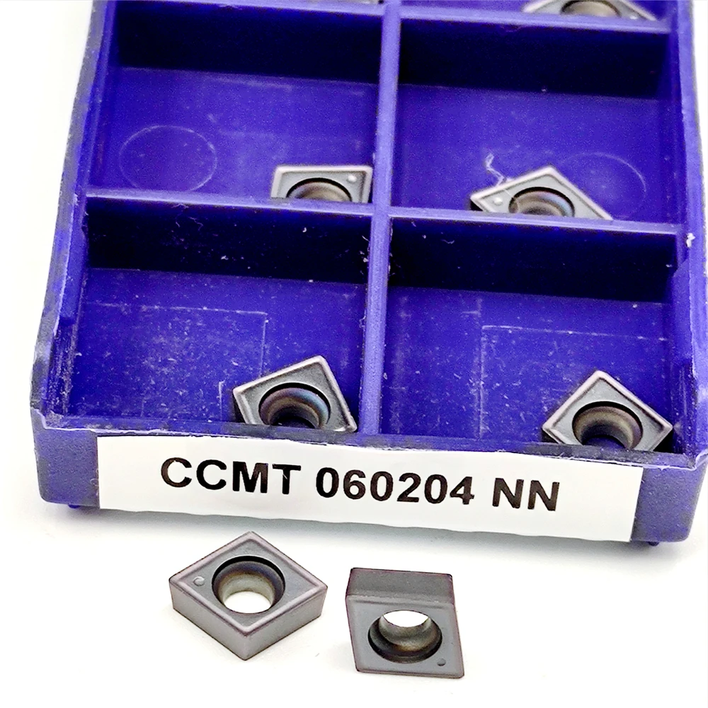 

Твердосплавные вставки CCMT060204 NN LT10 Сменные токарные вставки для стальных токарных станков с ЧПУ Токарные инструменты CCMT 060204