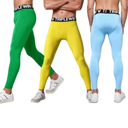 Men Women Kid Children Running Long Tights GYM Pocket Pants Basketball Football Soccer Fitness Exercise Sport Hiking Leggings 12