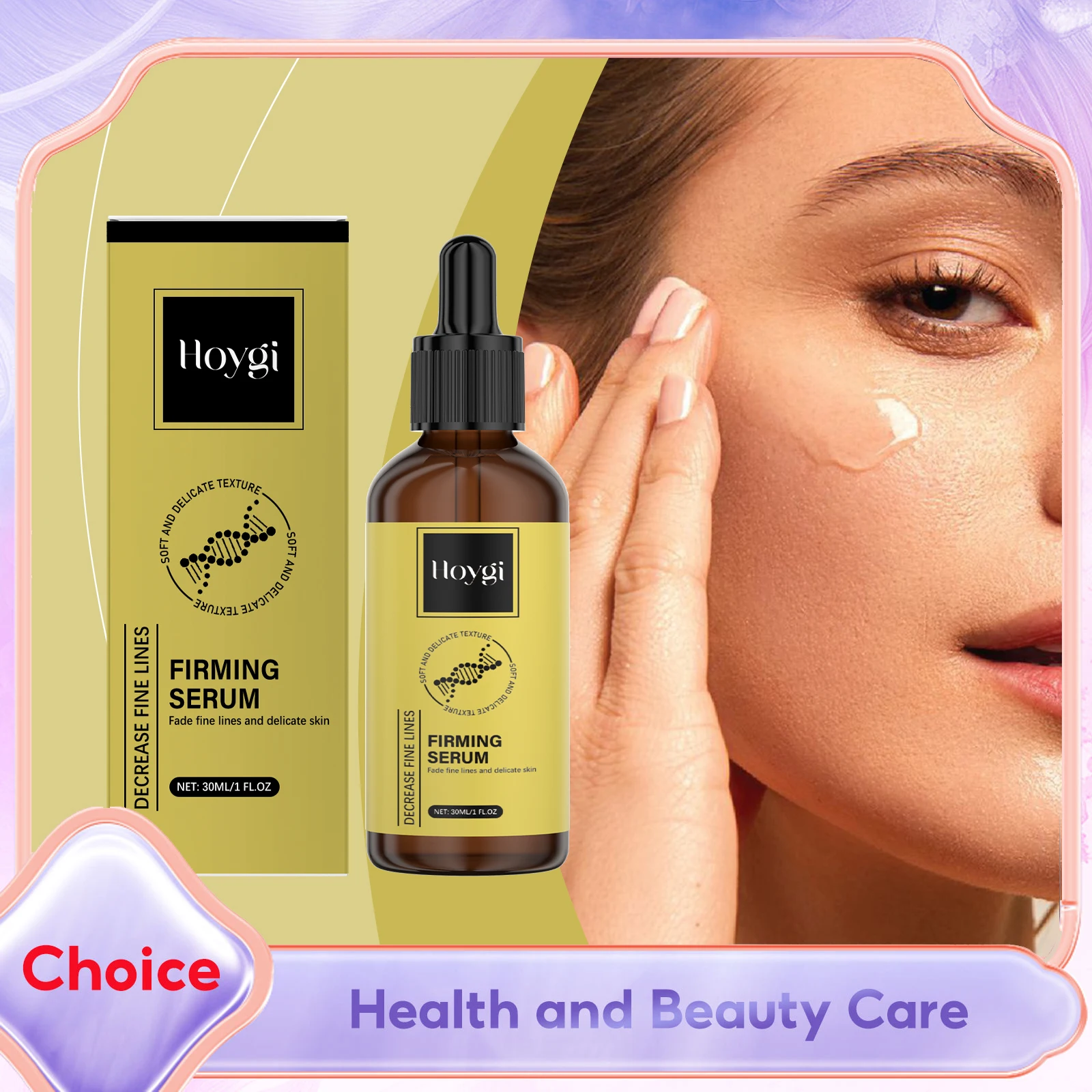 

Hyaluronic Acid Wrinkle Serum Vitamin E Firming Facial Essence Repair Elasticity Reduce Dark Spot Hydrating Anti Aging Skin Care