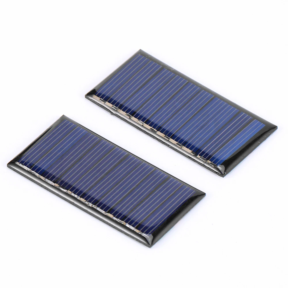 Solar Cell Module 5V 50mA Solar Panel Polycrystalline Silicone Epoxy Mini Battery Powered Models Solar Panel Charger