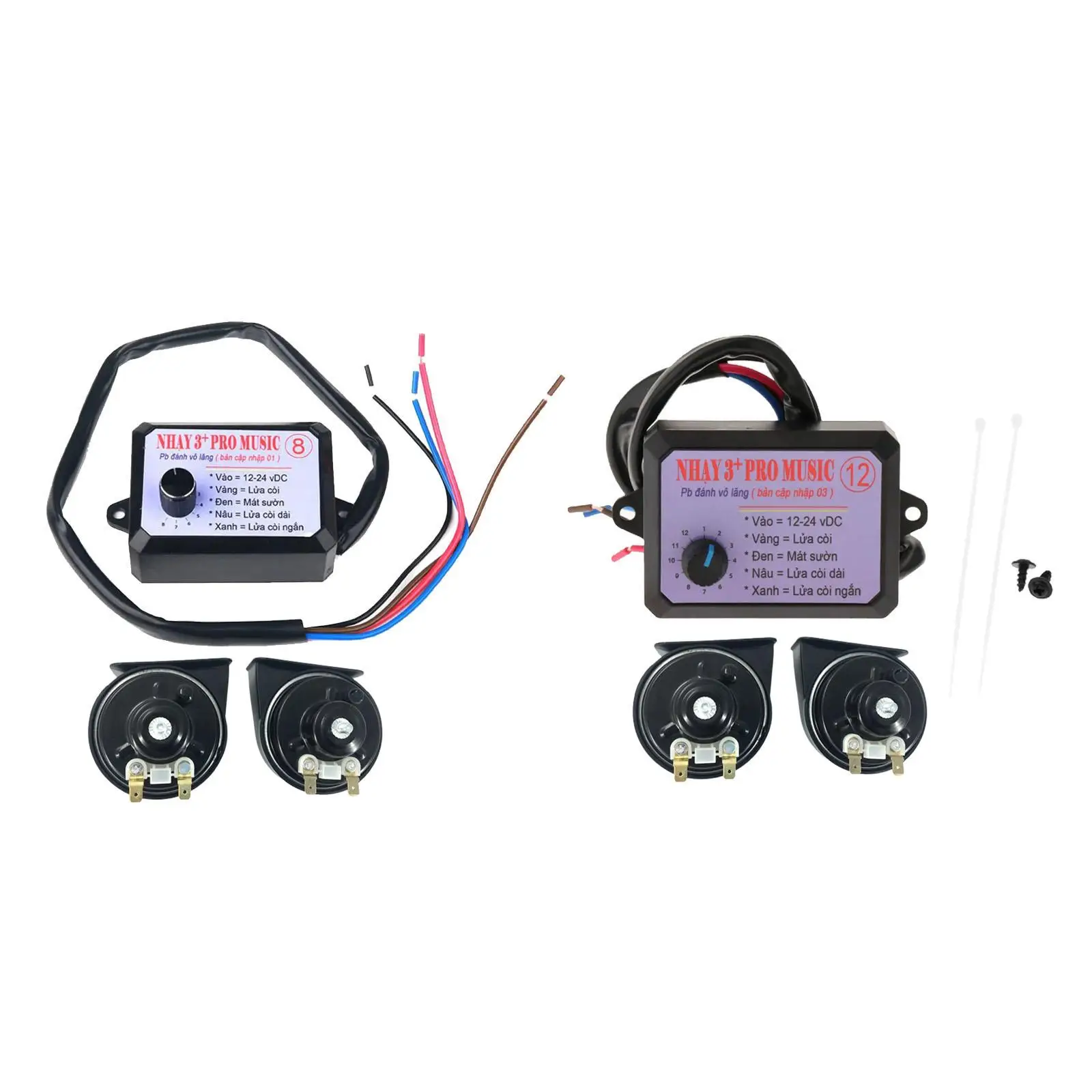 Generische 12V Auto elektrische Hupe Controller Set profession elle Ersatzteile Steuergerät für Schiff Marine Motorräder Van Boot