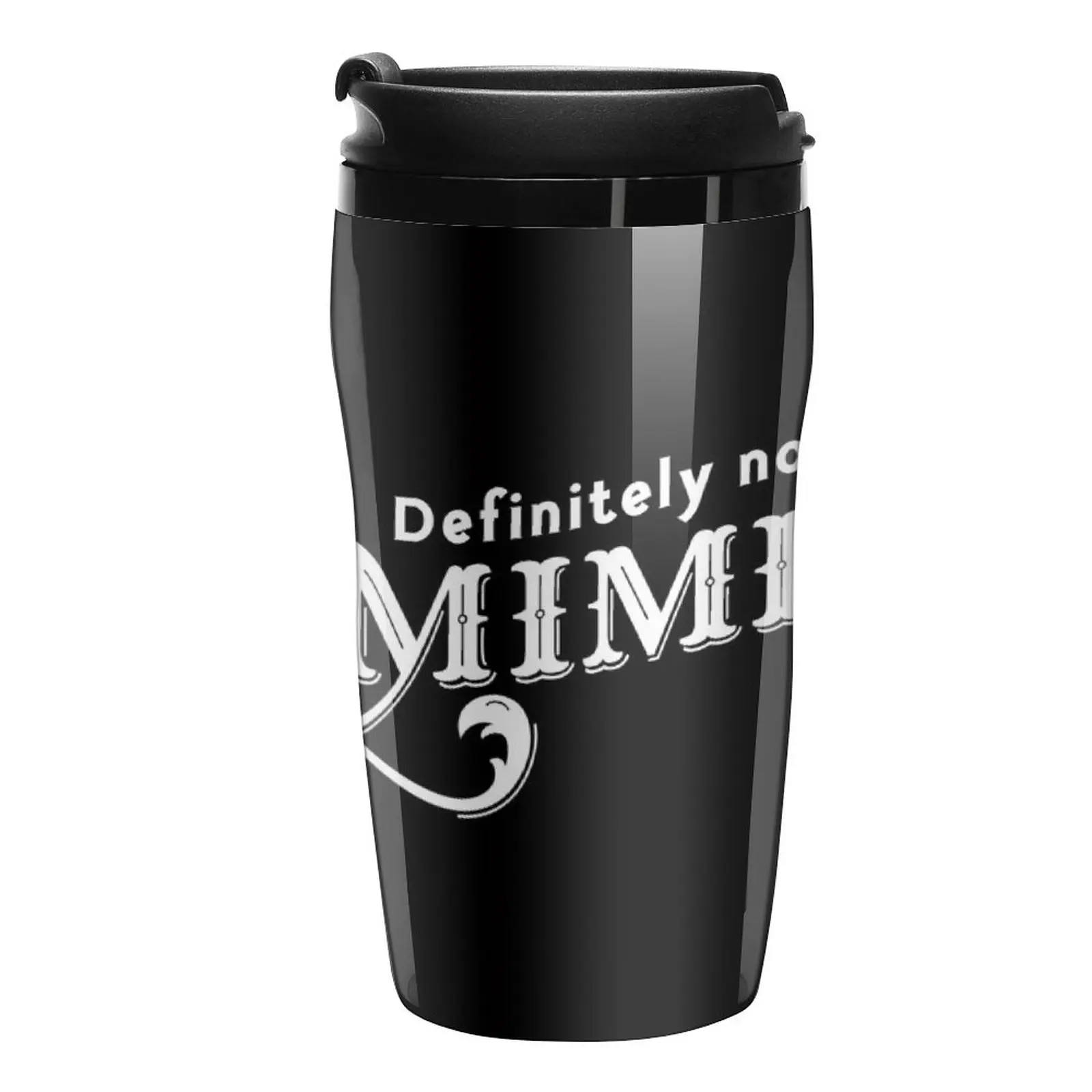 

New Definitely Not a Mimic Tabletop RPG Addict Travel Coffee Mug Coffee Bowl Luxury Coffee Cup Creative Cups