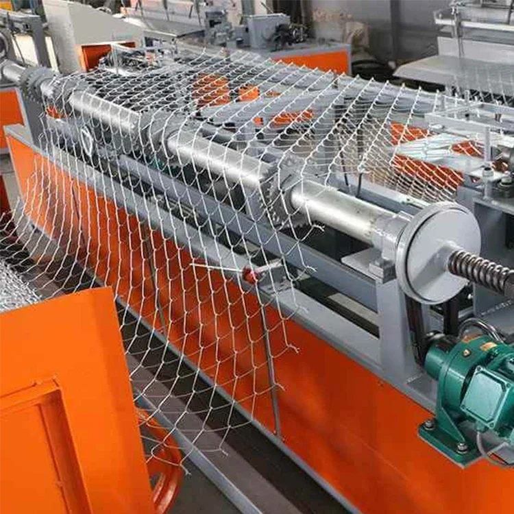 Fully-automatic Single Wire Chain Link Fence Machine High-accuracy