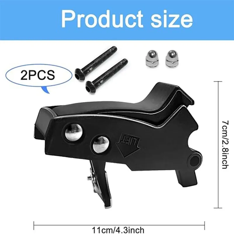 2-piece set clip and herringbone saw installation bracket suitable for DW7231 series installation bracket heavy-duty equipment