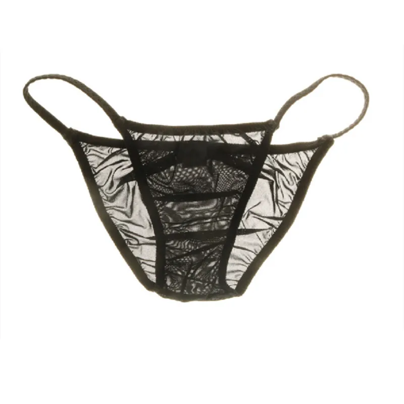 Women Low‑Rise Briefs Thin Strap Underwear Sexy Silky Comfort Breathable Female Triangle Base Pantie
