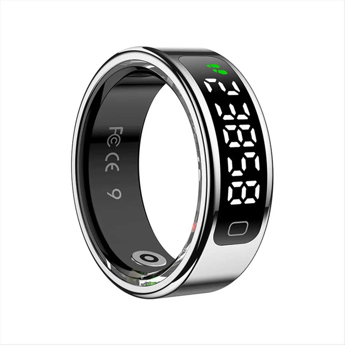 Promotion R11C Smart Ring Health Heart Rate Blood Oxygen Sleep Monitoring Fitness Tracker Ring with Display Screen Smart Ring A