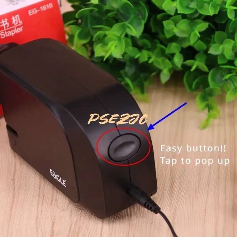 Household Portable Electric Stapler Standard Model 24/6 Electric Stapler with Charger More Durable