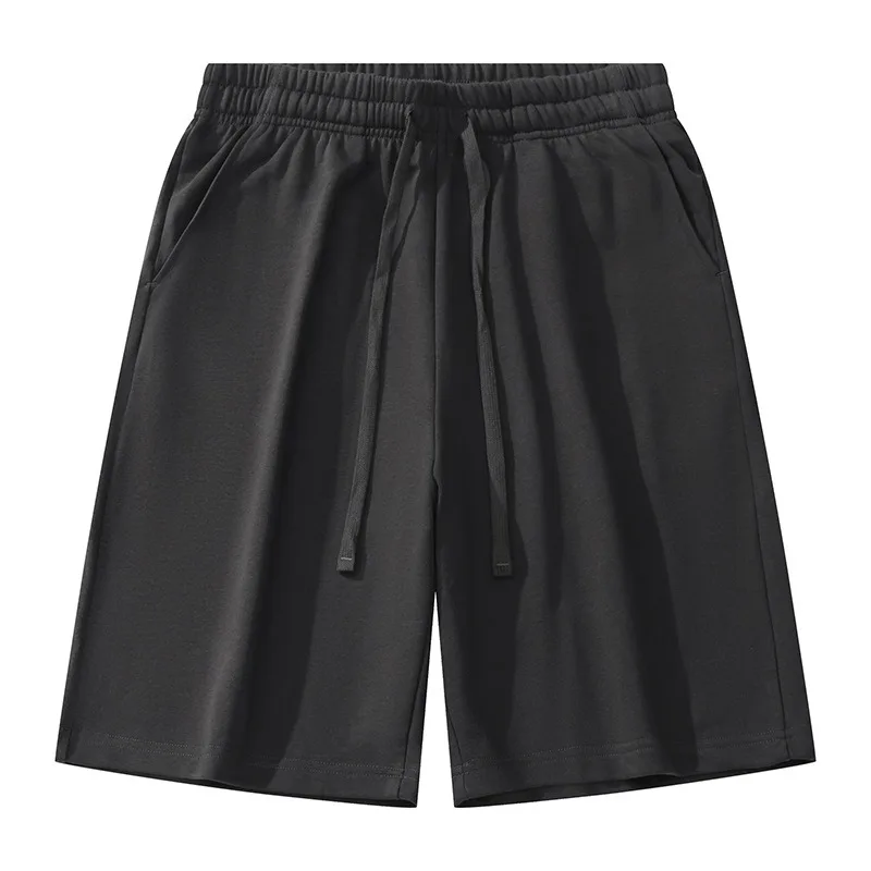 

Мужские летние новые японские спортивные однотонные повседневные брюки мужские свободные шорты с пятью точками брюки