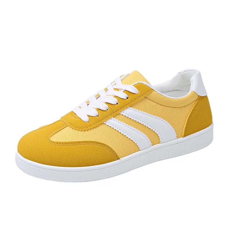 Damen-Tennisschuhe, flache Modelle, modische Schuhe in verschiedenen Farben, Schnürschuhe, vulkanisierte Schuhe, Frühling/Herbst, Damen-Outdoor-Sportschuhe, Fußbekleidung. – Detail 10