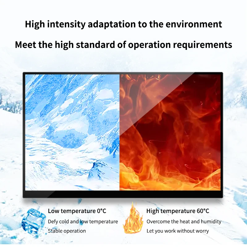 Monitor portátil de grado médico, pantalla táctil de 15,6 pulgadas, 4k OLED, 1ms, 100% DCI-P3, para equipo médico hospitalario, montaje VESA