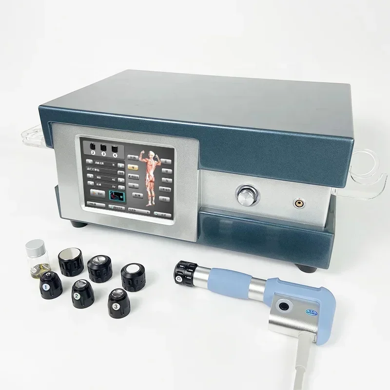 2023 Hot Selling Physiotherapy Rehabilitation Equipment / Multi-head Shock Wave Physiotherapy Instrument