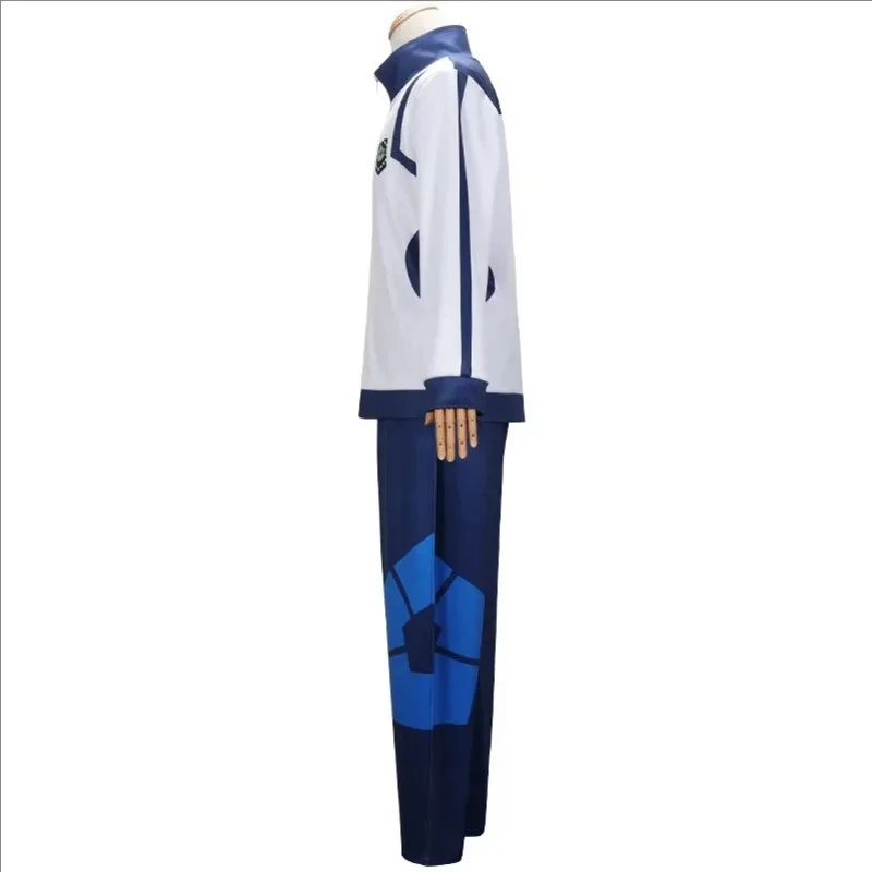 Disfraz de Cosplay de Blue Lock Reo Nagi Bachira Isagi Chigiri, ropa deportiva con cremallera, chándal, sudadera con capucha, ropa de Carnaval de Halloween
