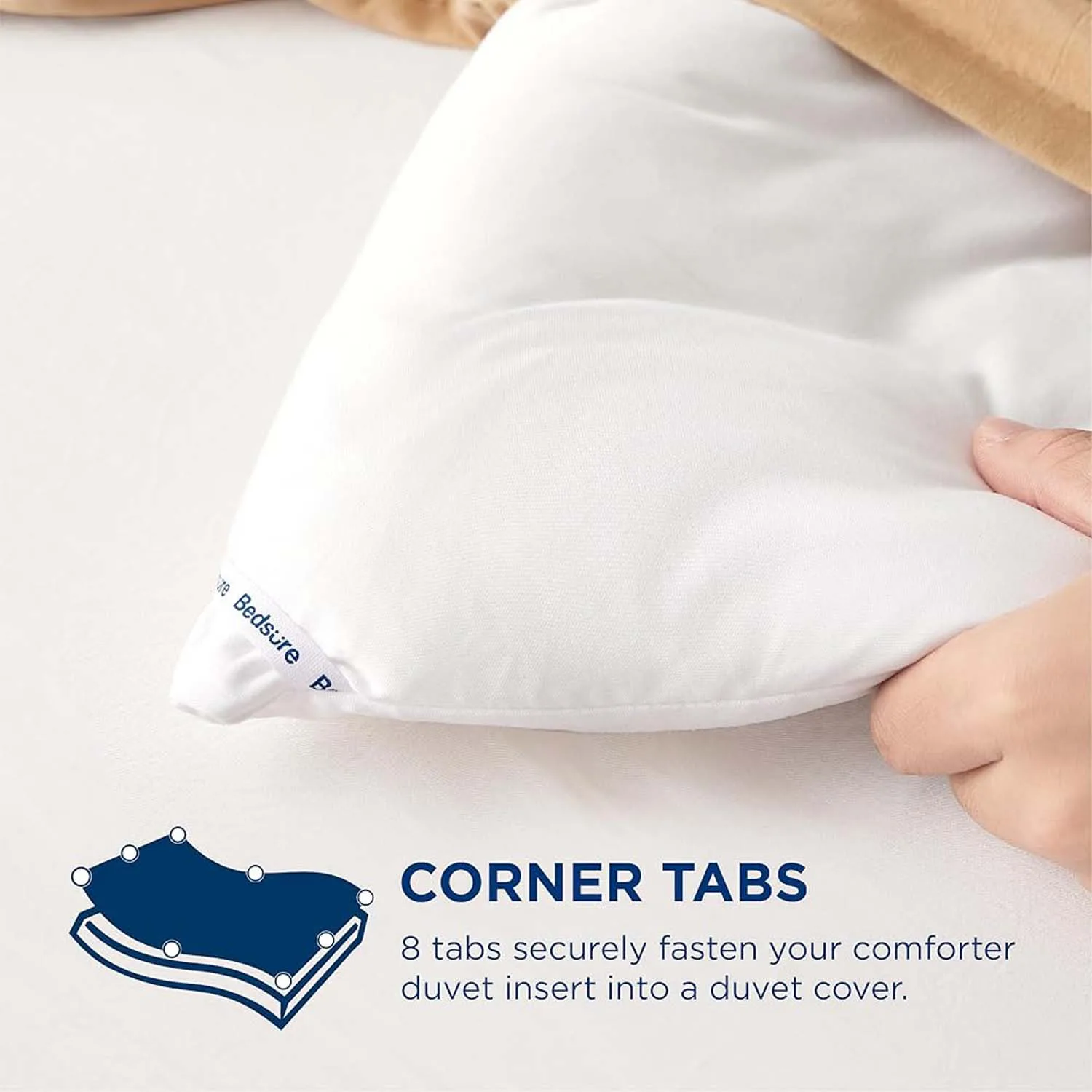 WQSPRING White Bamboo fiber Quilt Hotel Comforter Duvet Insert Four Seasons Quilt Antibacterial Soft Warm Breathable Bedding