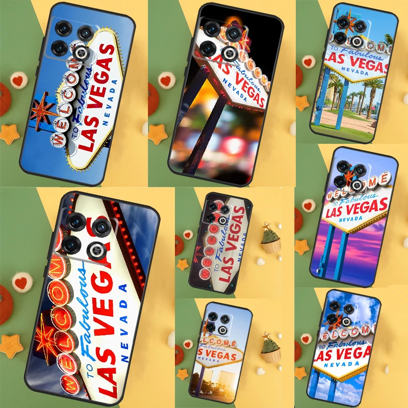 Las Vegas Sign Rome Case For OnePlus 12 12R 11 9 10 Pro 10R 10T 9R 8T Nord 3 CE 2 Lite 2T N10 N20 N30 CE4 Cover