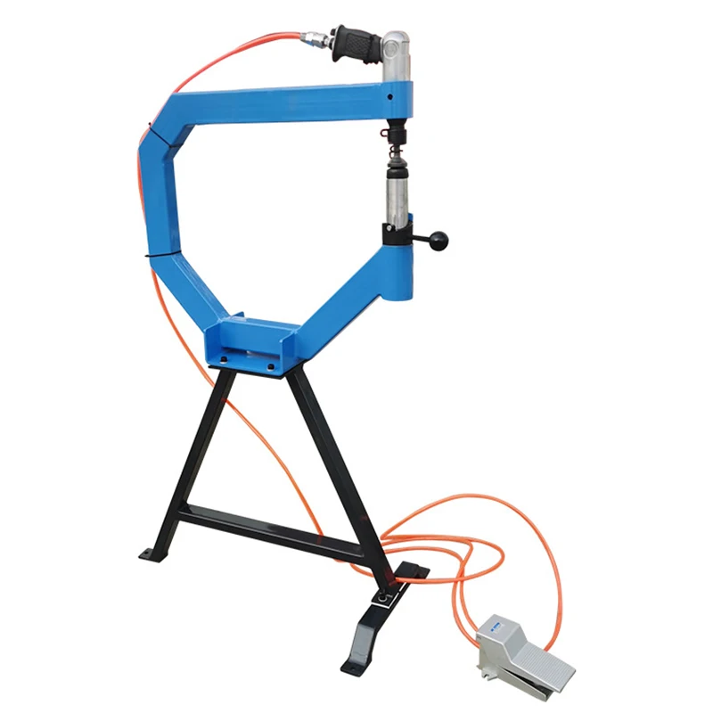 Pneumatic Forming Hammer PPH500with Pneumatic Steel Frame Support and Foot Pedal Suitable for Steel Aluminum and Stainless Steel