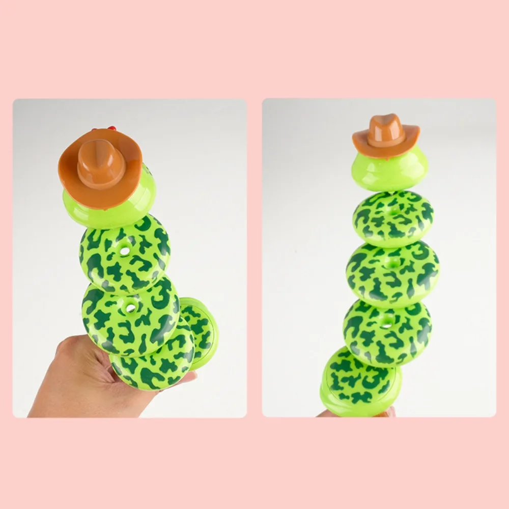 Learning Twisted Balance Swinging Creative Green/yellow Balance Swinging Snake Plastic Kawaii Rotating Swinging Snake Toy