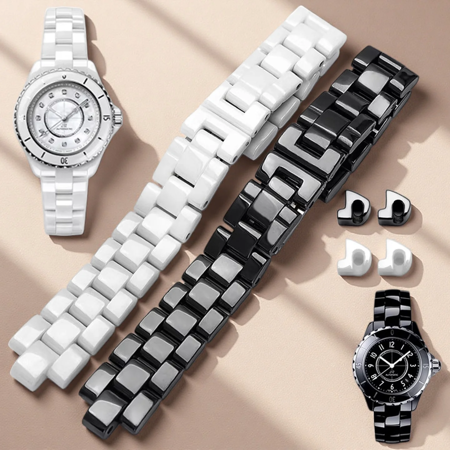 Ceramic Link Bracelet - Tali Jam Tangan Keramik Kelas Premium